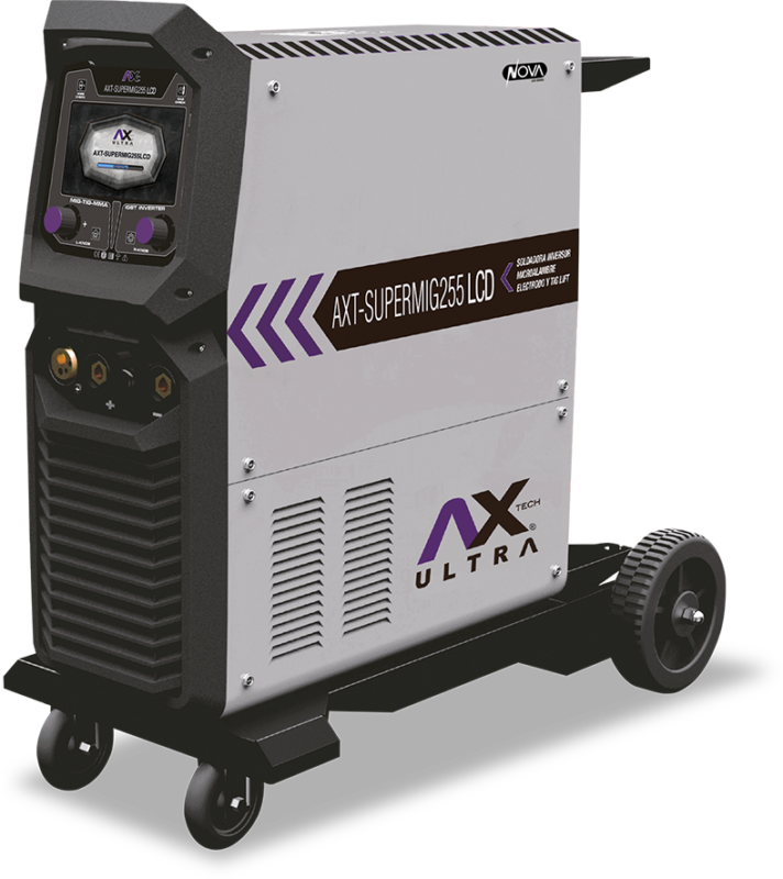 Soldadora Inversor Ax Tech AXT-SUPERMIG255LCD