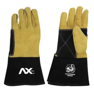GUANTE SOLDADOR MIG DE CON REFUERZO EN PULGAR Y PALMA 	AXT-GP043-E