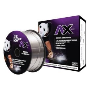 Rollo de Microalambre Tubular Sin Gas E71T-GS (1 kg, 0.030") – AXT-MAGS030